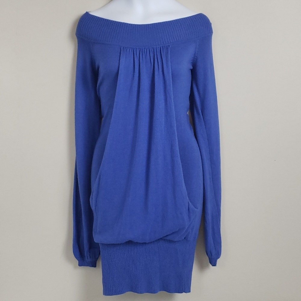 Arden B Long Sleeve Sweater Tunic Sz XS Dress